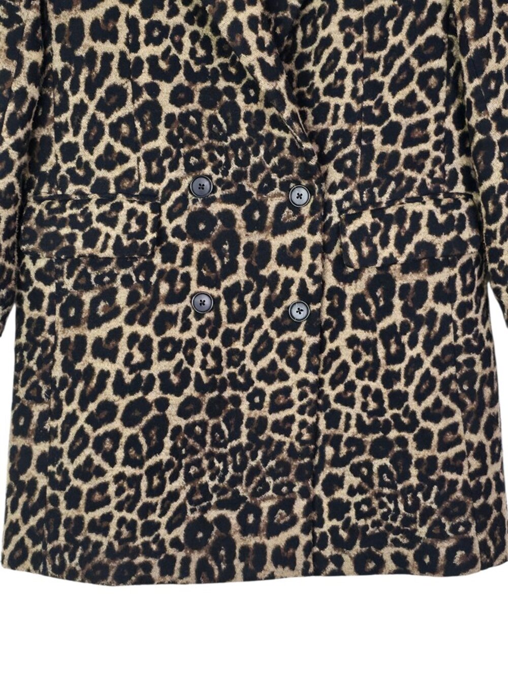 Veronica Beard Senna Coat Leopard Animal Print Dickey Jacket Size 2 - Picture 6 of 11